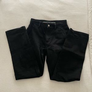 Alexander Wang OG Stovepipe Black Jeans